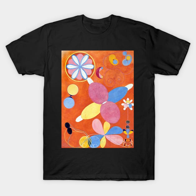 High Resolution Hilma af Klint Group Iv No 4 Youth 1907 T-Shirt by tiokvadrat